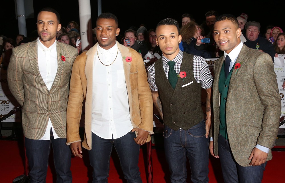 JLS;<br>The MOBO Awards 2012 - Arrivals