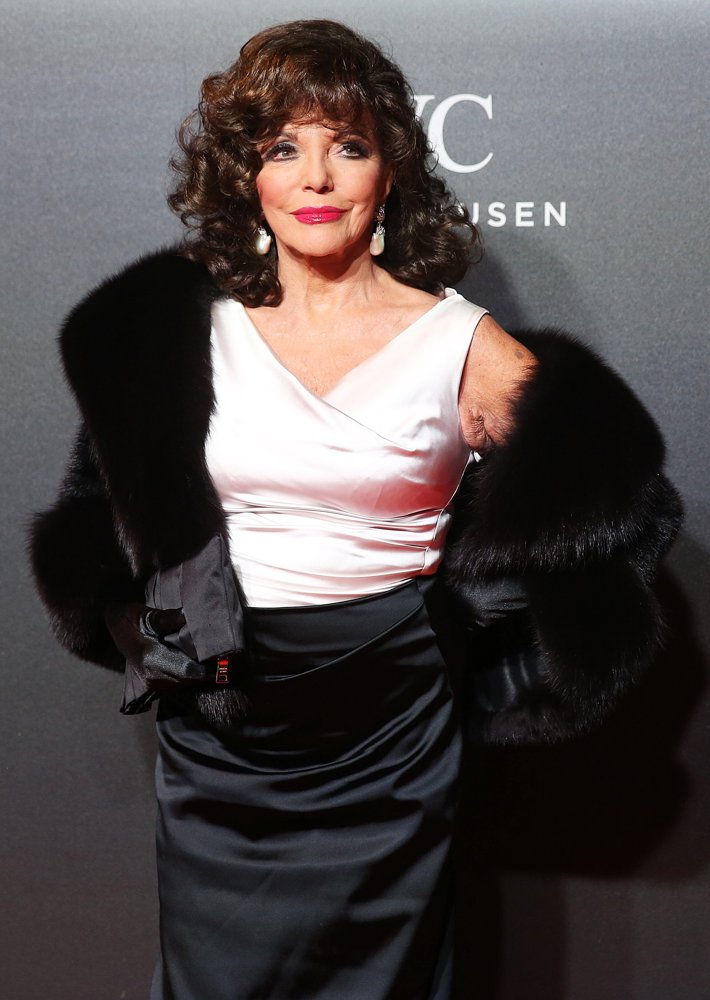 Joan Collins;<br>The British Film Institute's Luminous Gala Dinner - Arrivals