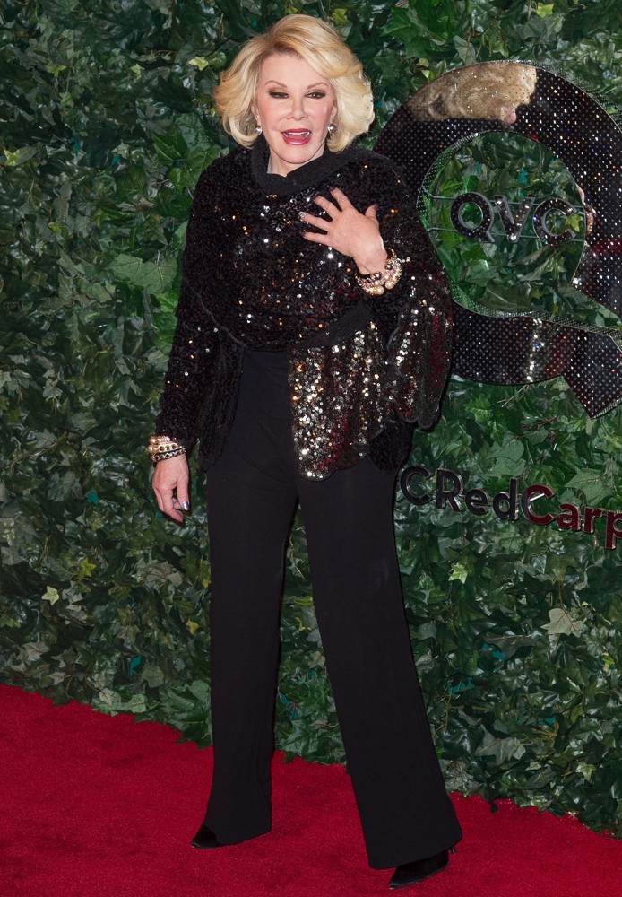 Joan Rivers;<br>QVC Red Carpet Style - Arrivals