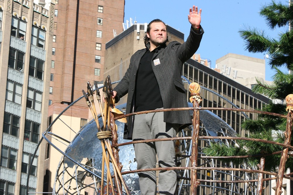 Joba Chamberlain;<br>Macy's 85th Annual Thanksgiving Day Parade