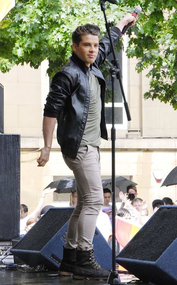 Joe McElderry;<br>Leeds Pride 2012