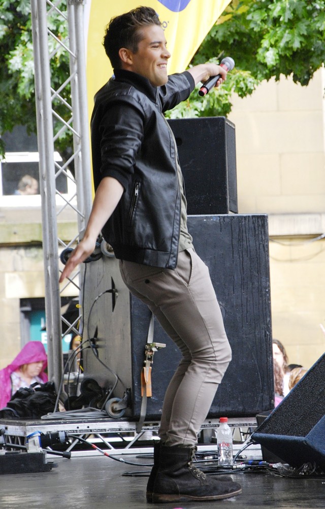 Joe McElderry;<br>Leeds Pride 2012