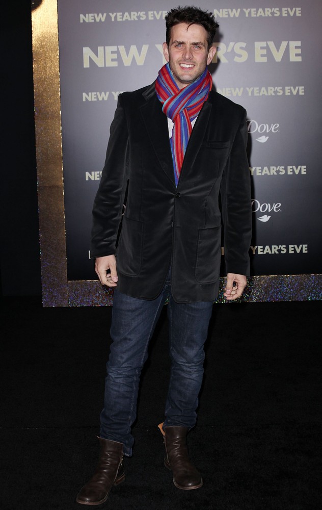 Joey McIntyre;New Kids On The Block;<br>Los Angeles Premiere of New Year's Eve