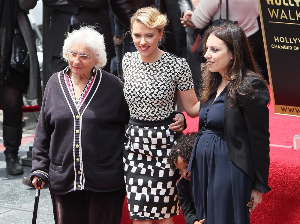 Scarlett Johansson;Melanie Sloan;<br>Scarlett Johansson Is Honored with A Star on The Hollywood Walk of Fame