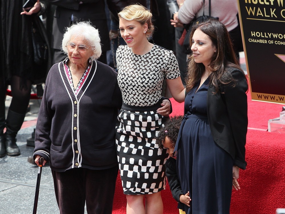 Scarlett Johansson;Melanie Sloan;<br>Scarlett Johansson Is Honored with A Star on The Hollywood Walk of Fame
