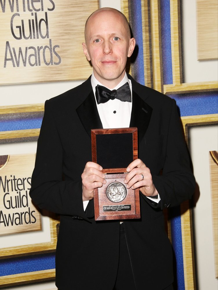 John August;<br>2016 Writers Guild Awards - Press Room