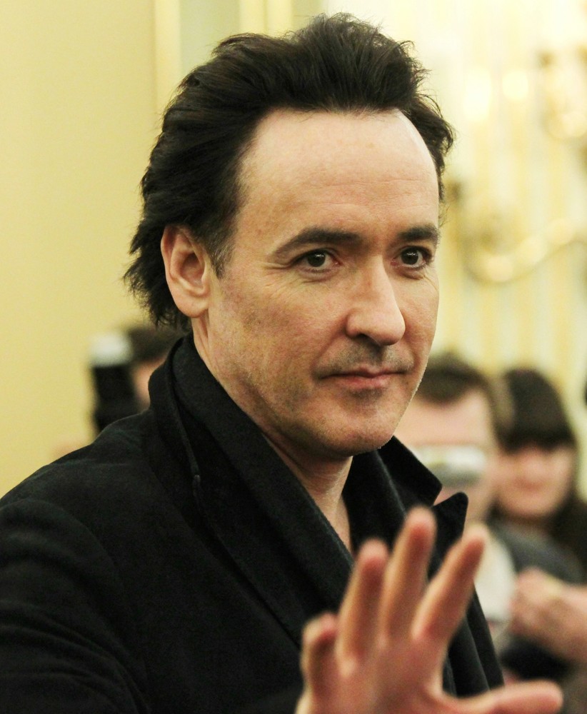 John Cusack;<br>The Russian Press Conference for Film The Raven