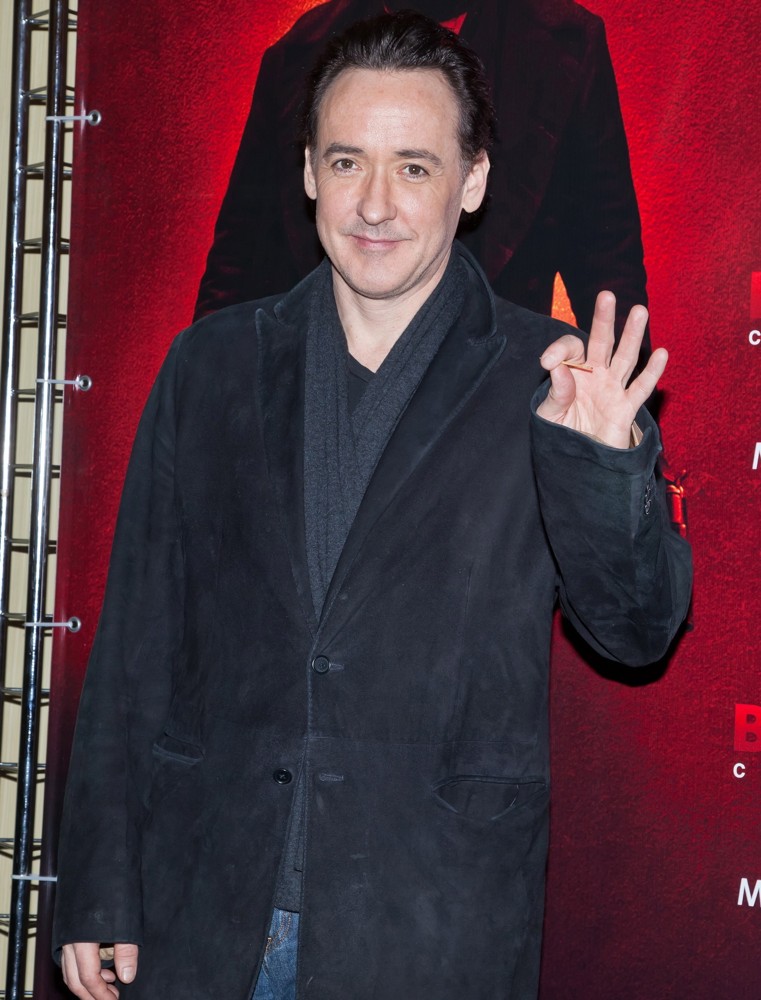 John Cusack;<br>The Russian Press Conference for Film The Raven