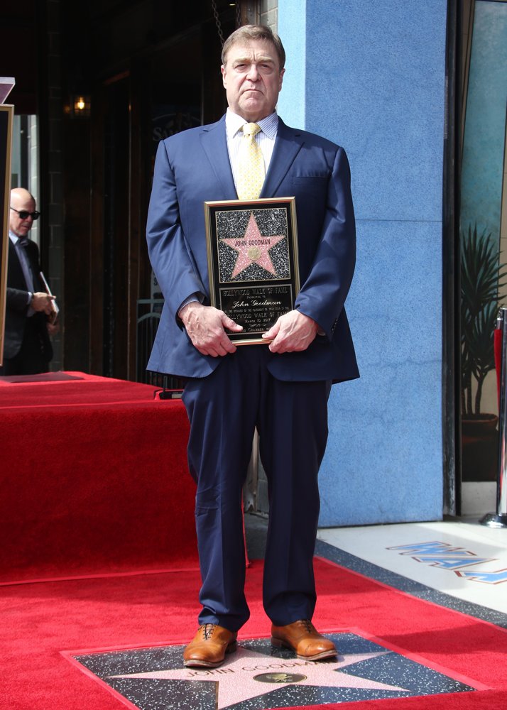 John Goodman;<br>John Goodman Honored with Star on The Hollywood Walk of Fame
