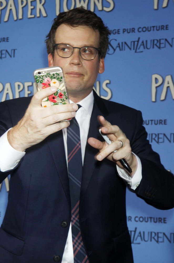 John Green;<br>New York Premiere of Paper Towns - Red Carpet Arrivals