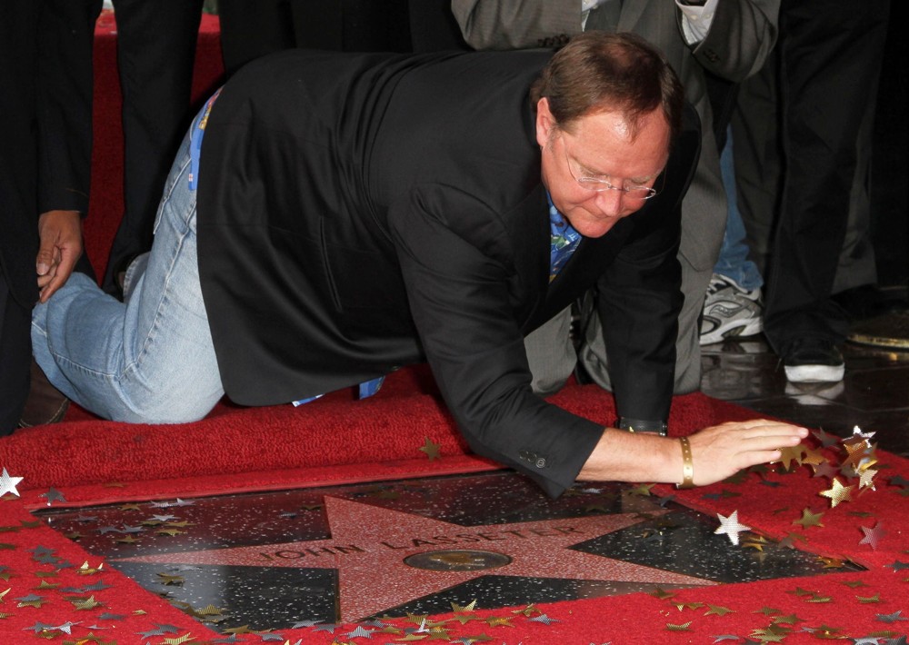 John Lasseter;<br>John Lasseter Honoured with A Star on The Hollywood Walk of Fame