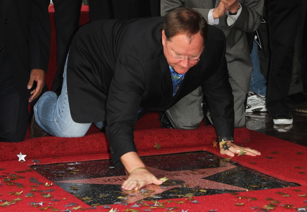 John Lasseter;<br>John Lasseter Honoured with A Star on The Hollywood Walk of Fame