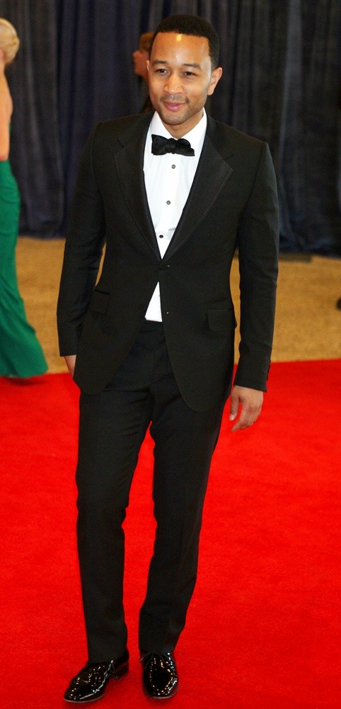 John Legend;<br>2013 White House Correspondents' Association Dinner - Arrivals