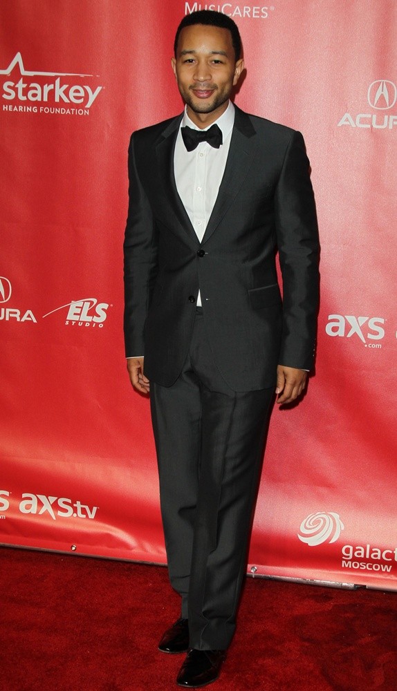 John Legend;<br>The 55th Annual GRAMMY Awards - MusiCares Person of The Year Honoring Bruce Springsteen - Arrivals