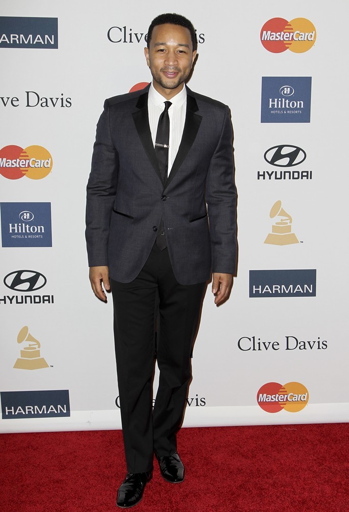 John Legend;<br>Clive Davis and The Recording Academy's 2013 Pre-Grammy Gala and Salute to Industry Icons