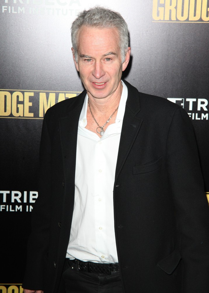 John McEnroe;<br>Grudge Match New York Screening - Red Carpet Arrivals