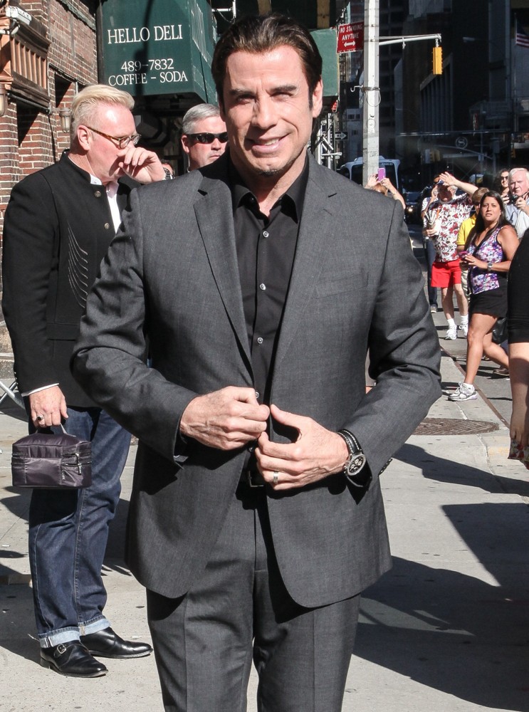 Celebrities Outside of The Ed Sullivan Theater for The Late Show with David Letterman
