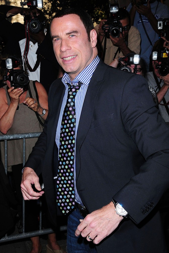 John Travolta;<br>New York Premiere of Savages - Outside Arrivals