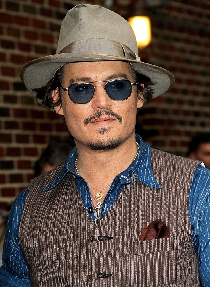 Johnny Depp;<br>The Late Show with David Letterman - Arrivals