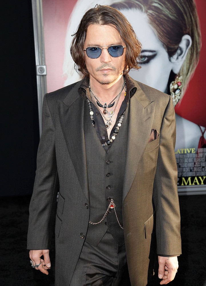 Johnny Depp;<br>Dark Shadows Premiere