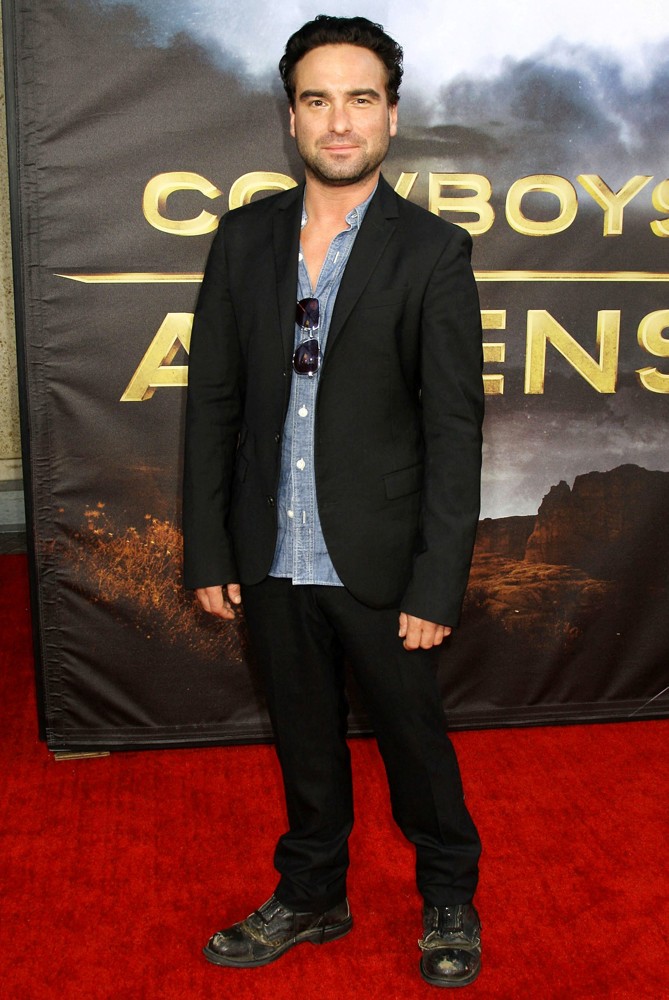 Johnny Galecki;<br>Cowboys and Aliens Premiere - Arrivals