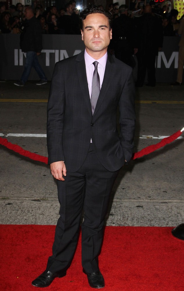 Johnny Galecki;<br>The Premiere of In Time - Arrivals