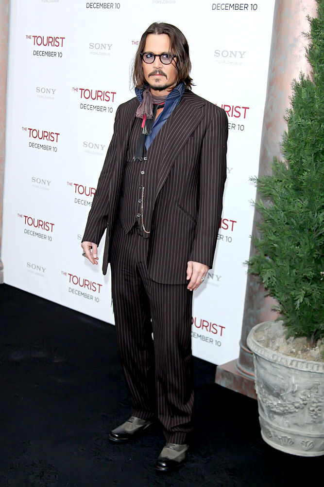 Johnny Depp;<br>Columbia Pictures Presents The World Premiere of The Tourist