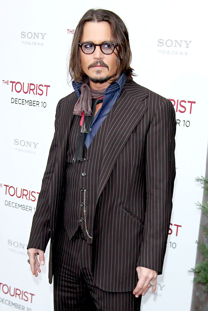 Johnny Depp;<br>Columbia Pictures Presents The World Premiere of The Tourist