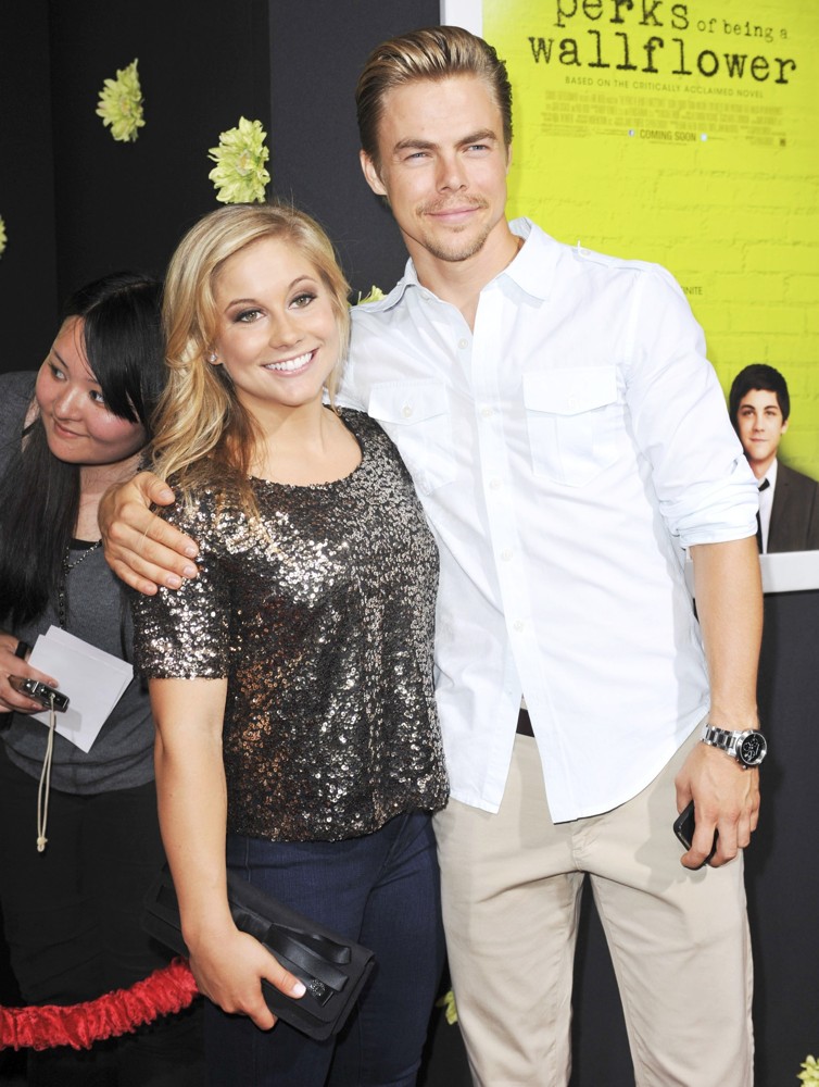 Shawn Johnson;Derek Hough;<br>The Los Angeles Premiere of The Perks of Being a Wallflower - Arrivals