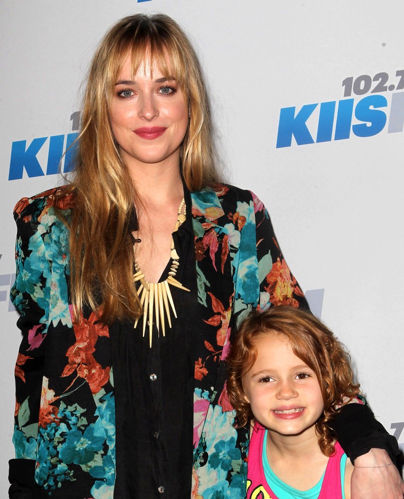 Dakota Johnson;Maggie Elizabeth Jones;<br>KIIS FM's Jingle Ball 2012 - Arrivals