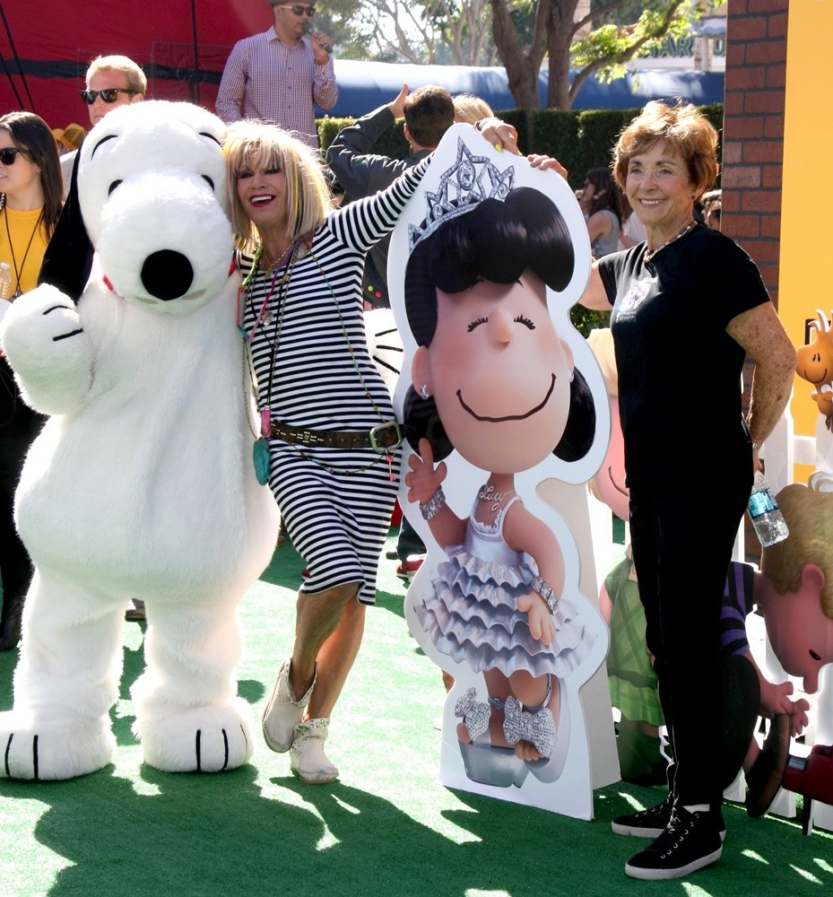 Betsey Johnson;Jean Schulz;<br>The Premiere of The Peanuts Movie