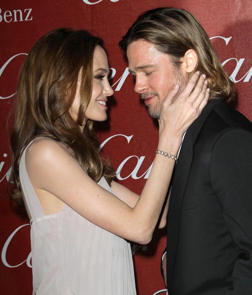 Angelina Jolie;Brad Pitt;<br>The 23rd Annual Palm Springs International Film Festival Awards Gala - Arrivals