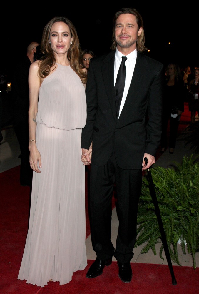 Angelina Jolie;Brad Pitt;<br>The 23rd Annual Palm Springs International Film Festival Awards Gala - Arrivals