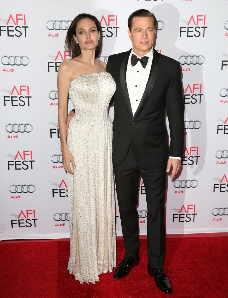 Angelina Jolie;Brad Pitt;<br>AFI FEST 2015 - World Premiere of By the Sea - Red Carpet Arrivals