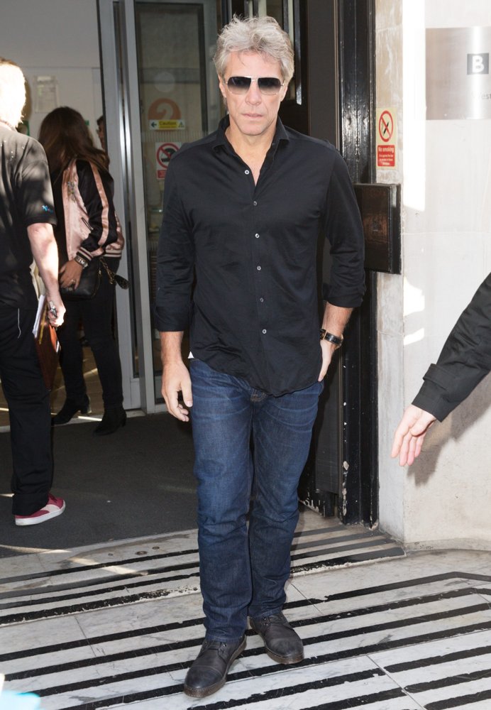 Jon Bon Jovi, Bon Jovi<br>Jon Bon Jovi Arriving at The Radio 2 Studio