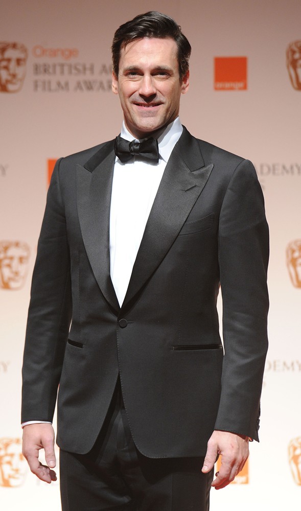Jon Hamm;<br>Orange British Academy Film Awards 2012 - Press Room