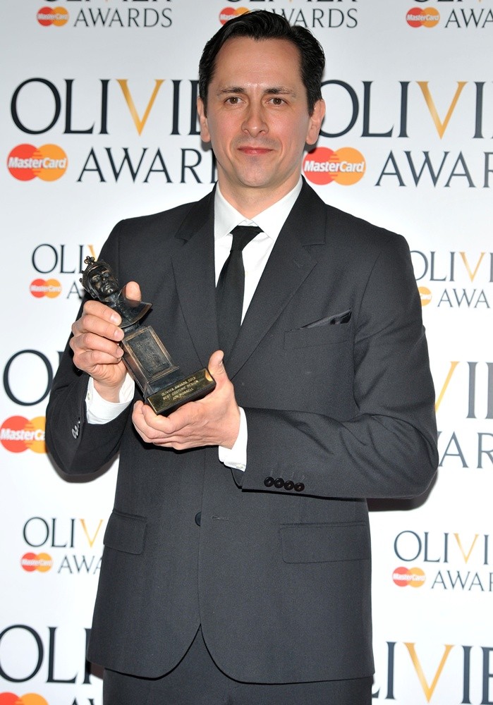 Jon Morrell;<br>The Olivier Awards 2013 - Press Room