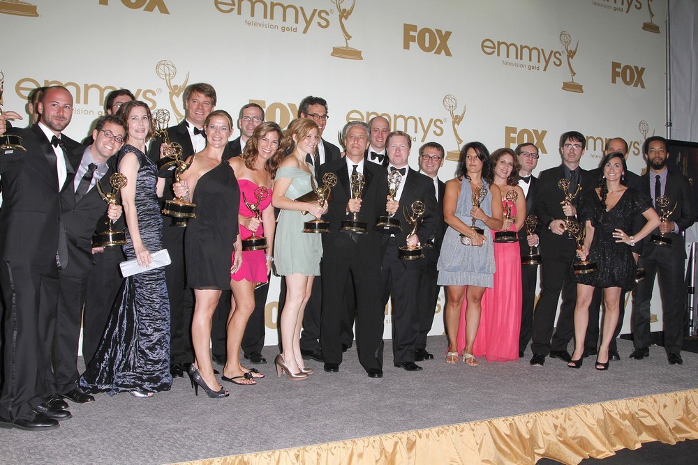 Jon Stewart;<br>The 63rd Primetime Emmy Awards - Press Room