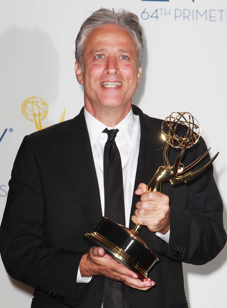 Jon Stewart;<br>64th Annual Primetime Emmy Awards - Press Room