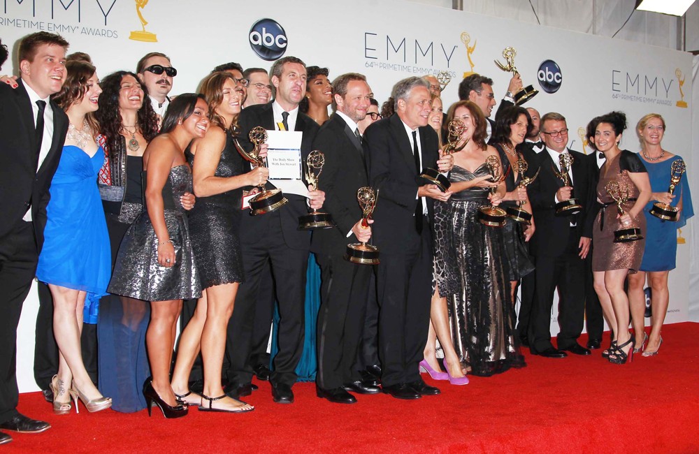 Jon Stewart;<br>64th Annual Primetime Emmy Awards - Press Room