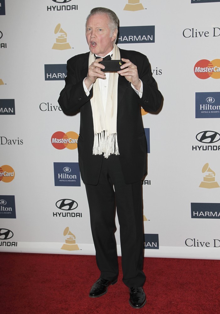 Jon Voight;<br>Clive Davis and The Recording Academy's 2013 Pre-Grammy Gala and Salute to Industry Icons