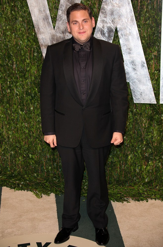 Jonah Hill;<br>2012 Vanity Fair Oscar Party - Arrivals