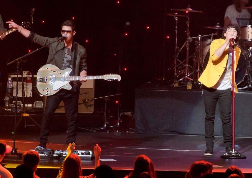 Nick Jonas;Joe Jonas;Jonas Brothers;<br>KIIS FM's Jingle Ball 2012 - Show
