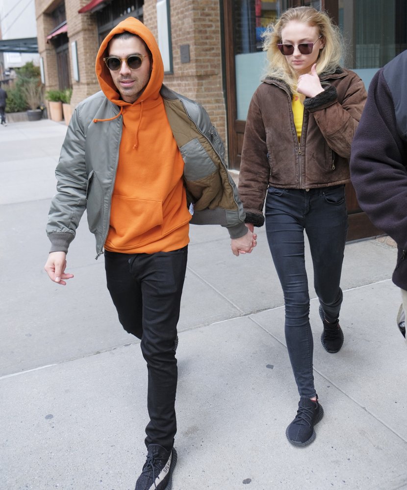 Joe Jonas;Sophie Turner;<br>Joe Jonas and Sophia Turner in New York
