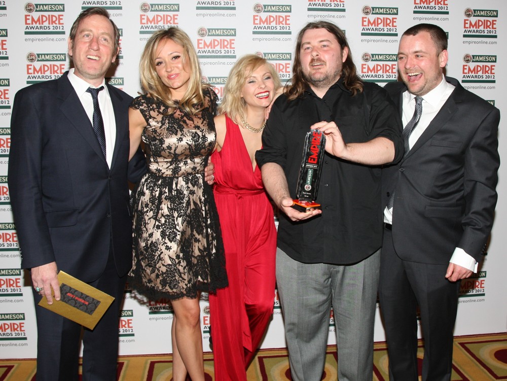 Claire Jones;MyAnna Buring;Ben Wheatley;Neil Maskell;<br>The Empire Film Awards 2012 - Press Room