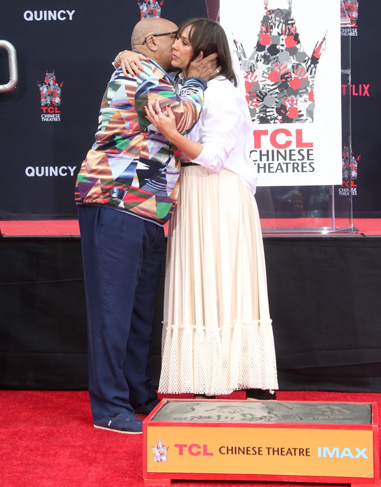 Quincy Jones Hand and Footprint Ceremony