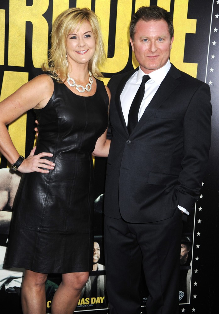 Ellen Jones;Todd Truley;<br>Grudge Match New York Screening - Red Carpet Arrivals