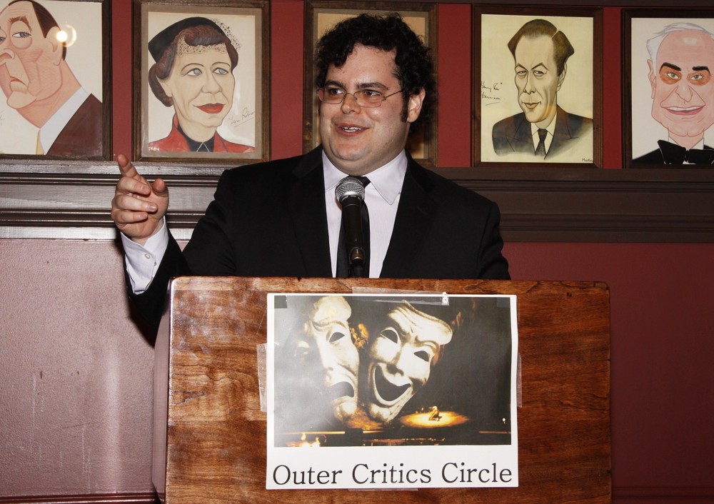 Josh Gad;<br>The 61st Annual Outer Critics Circle Theatre Awards - Inside
