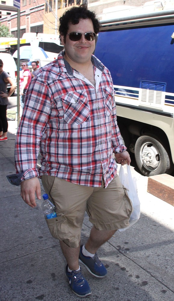 Josh Gad;<br>The Broadway Musical Production of The Book of Mormon Treats Their Fans with A Free Performance