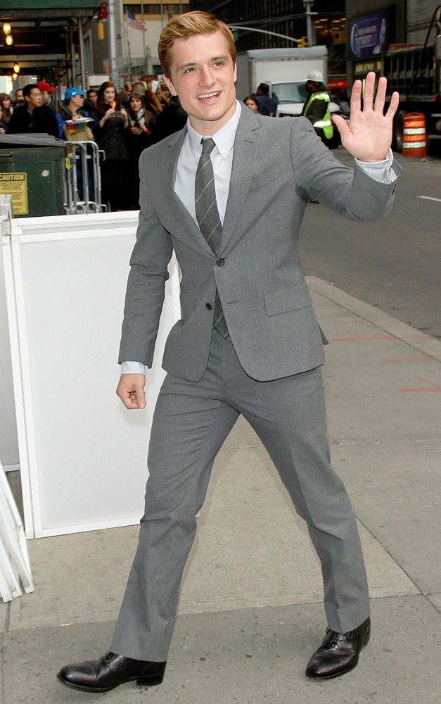 Josh Hutcherson;<br>The Late Show with David Letterman - Arrivals